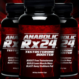 Anabolic RX24 Potenciador de Testosterona X60 Capsulas Original Importado